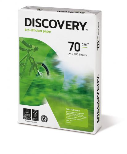 PAPEL FOTOCOPIA DISCOVERY A4 70G , Discovery , PAPEFOT044 , 5602024334854